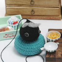 Amigurumi Maron Karasuyama-kyusai  あみぐるみ 烏山久斎マロン